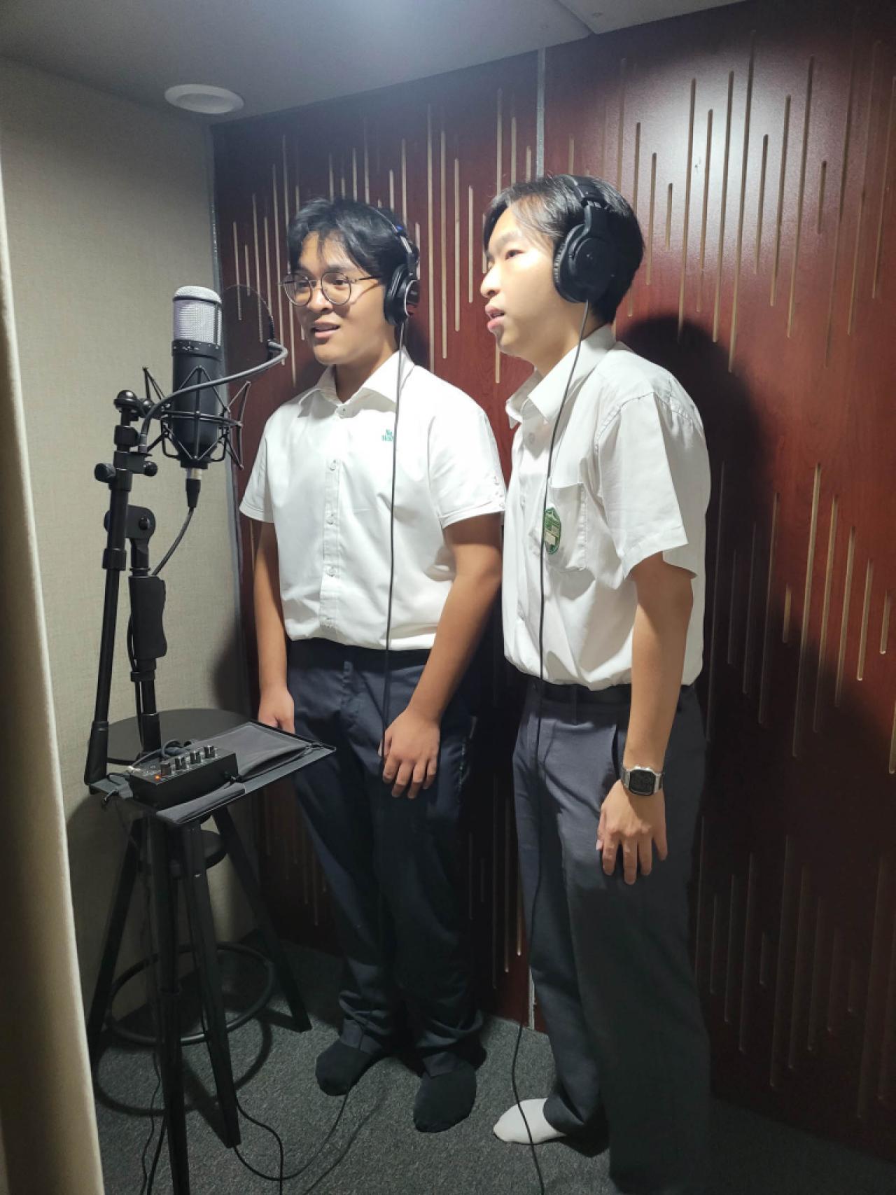  校慶主題曲錄音製作(和聲)