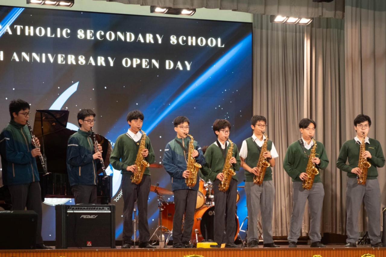  開放日管樂表演