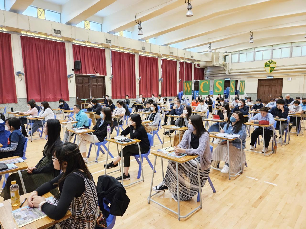 老師投入參與專業交流